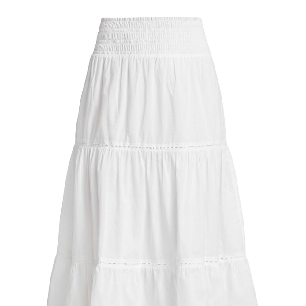 Style & Company White P/XL Maxi Skirt